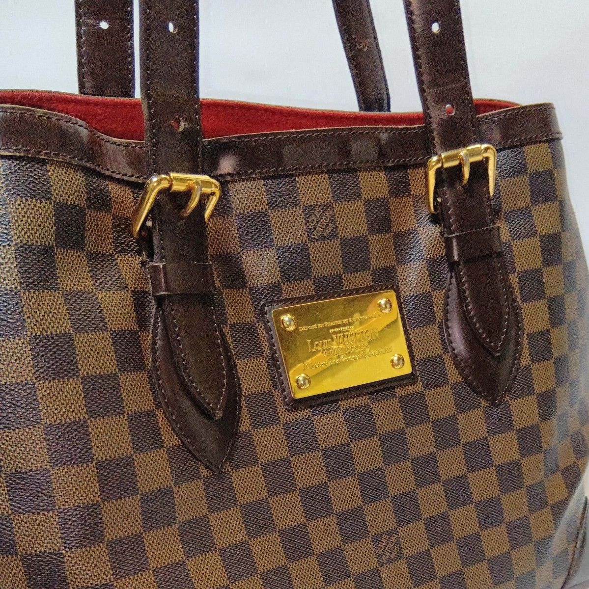 LOUIS VUITTONルイヴィトン 極美品 ダミエ ハムステッドMM LOUIS VUITTONルイヴィトン 極美品 ダミエ ハムステッドMM