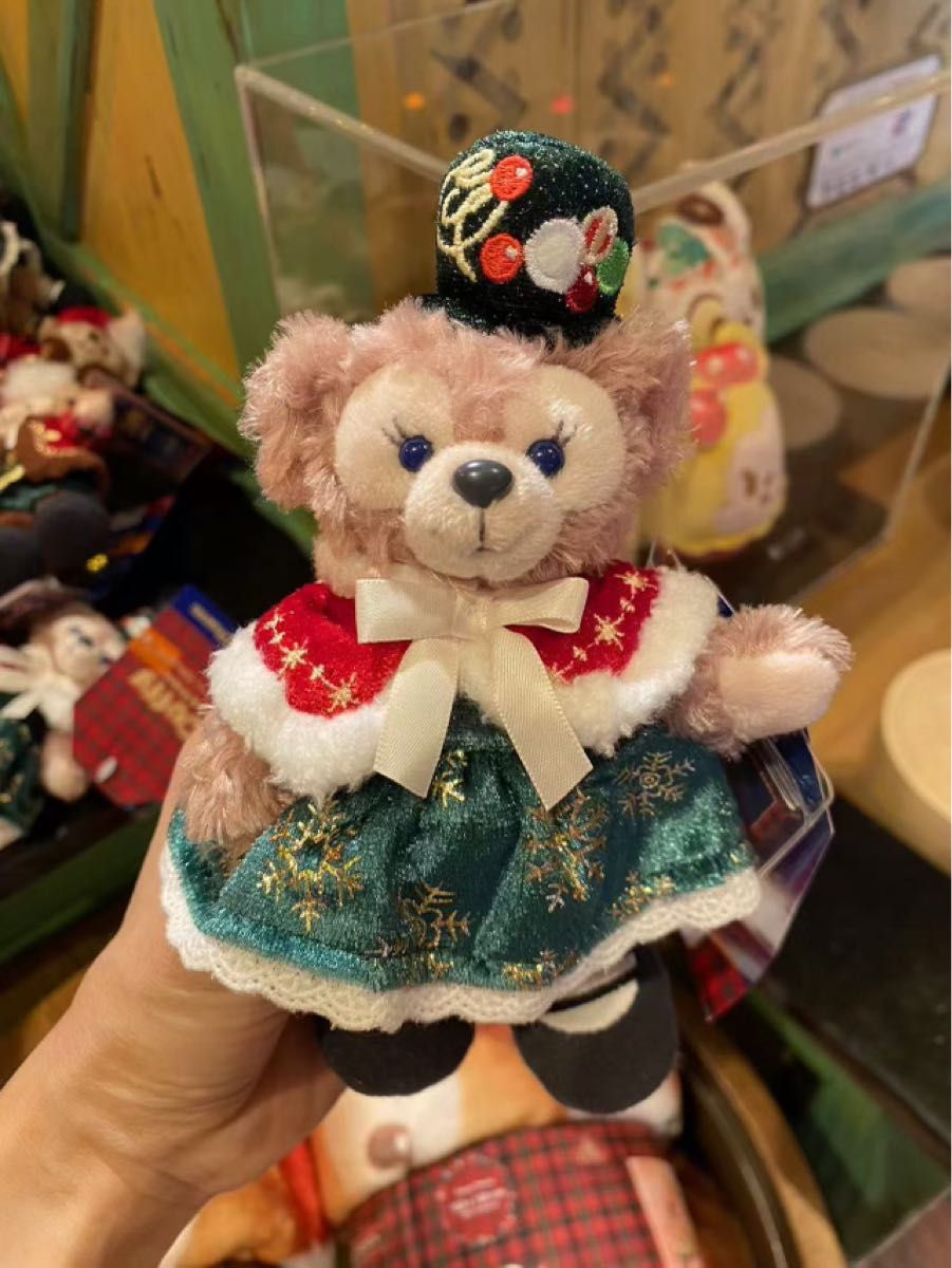 香港ディズニー クリスマス ダッフィーシェリーメイ ぬいぐるみ 香港ディズニー クリスマス ダッフィーシェリーメイ ぬいぐるみ