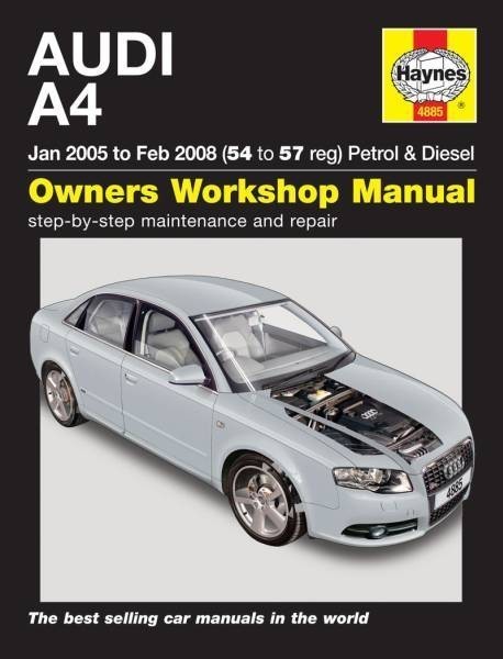  maintenance repair service book A4 2005-2008 AUDI Audi point service manual repair repair point ^.