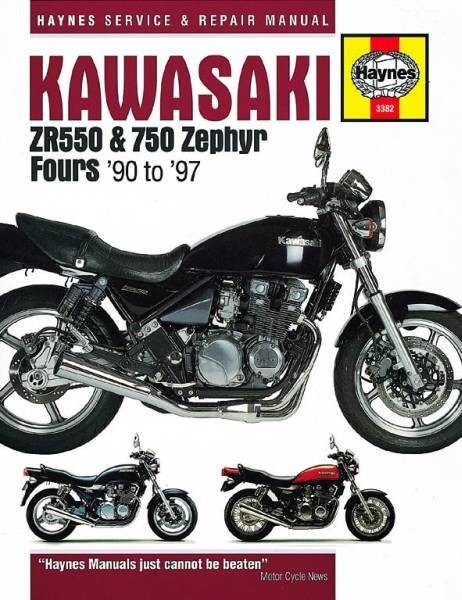  сервисная книжка обслуживание ремонт manual сервис ZR550 ZR750 1990 1997 Zephyr Zephyr US UK Kawasaki Kawasaki ZR 550 750 ^.