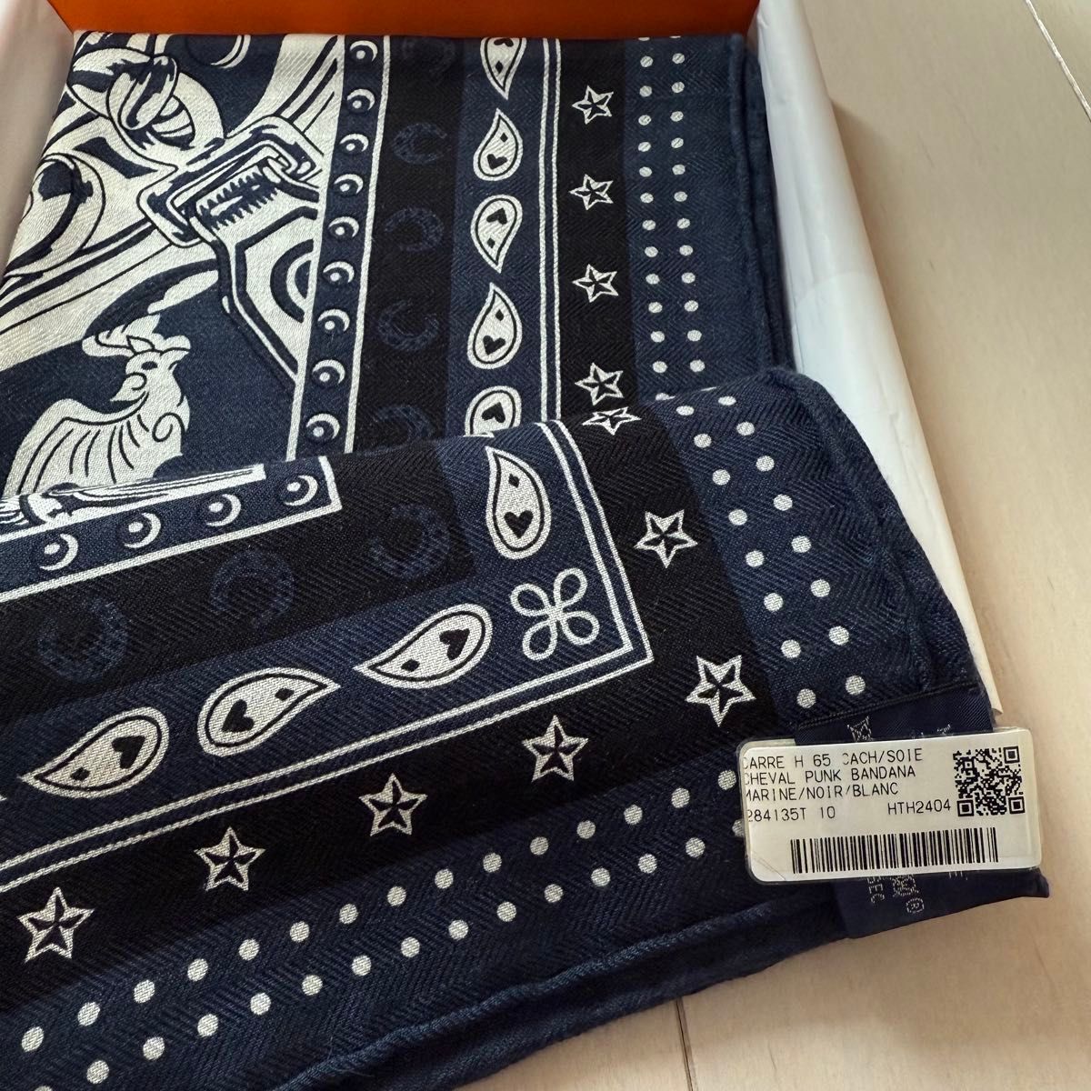 新品未使用】エルメス HERMES 野村大輔 カレH 65 《シュヴァル 新品未使用】エルメス HERMES 野村大輔 カレH 65 《シュヴァル