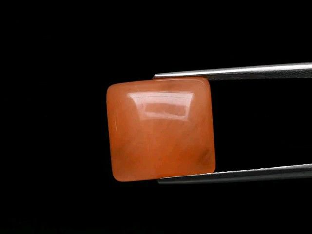 No.659 サンストーン 約9.91ct 約13mm×12.5mm アフリカ産