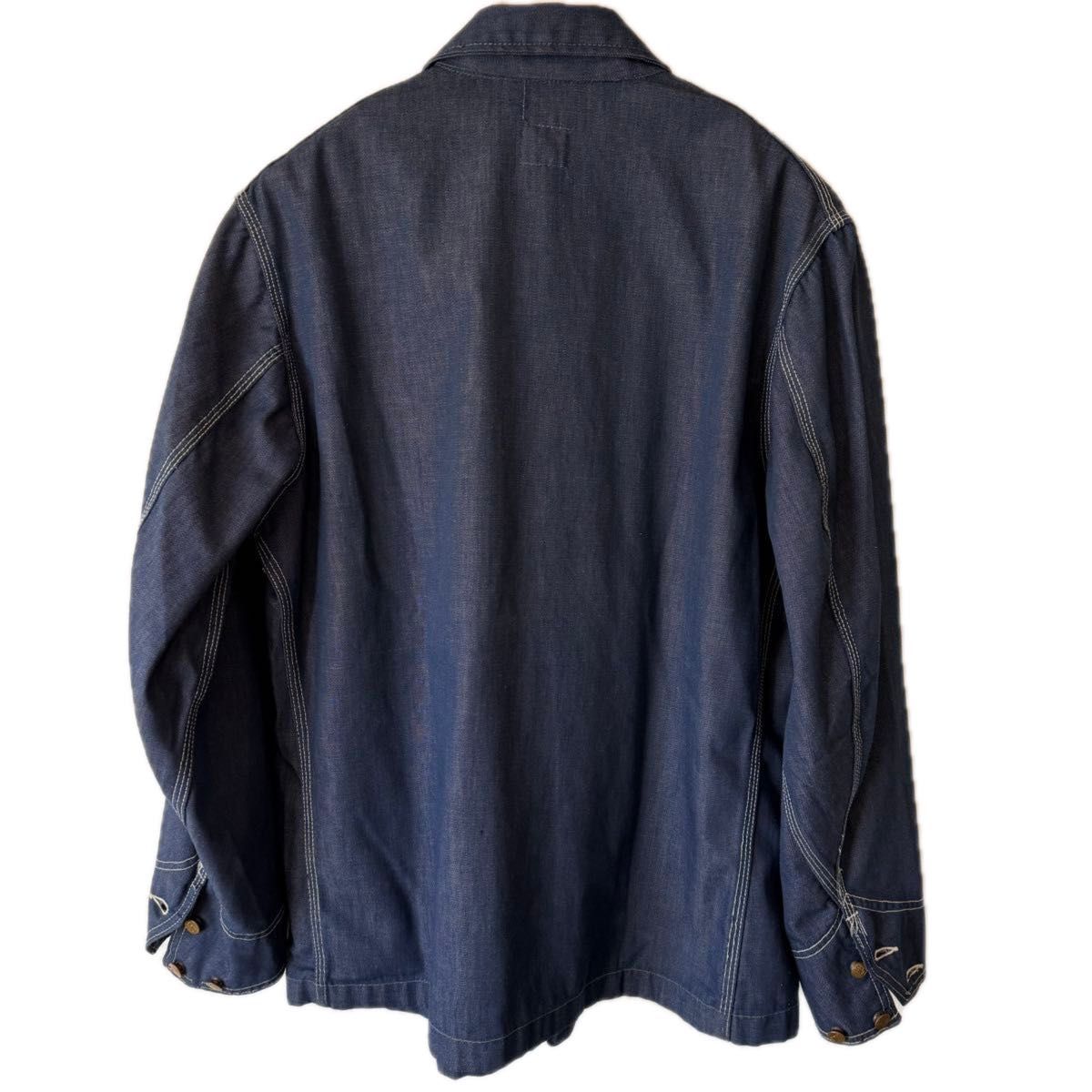 70s Lee デニム カバーオール 91-j ビッグサイズ 濃紺|Yahoo 70s Lee デニム カバーオール 91-j ビッグサイズ 濃紺|Yahoo