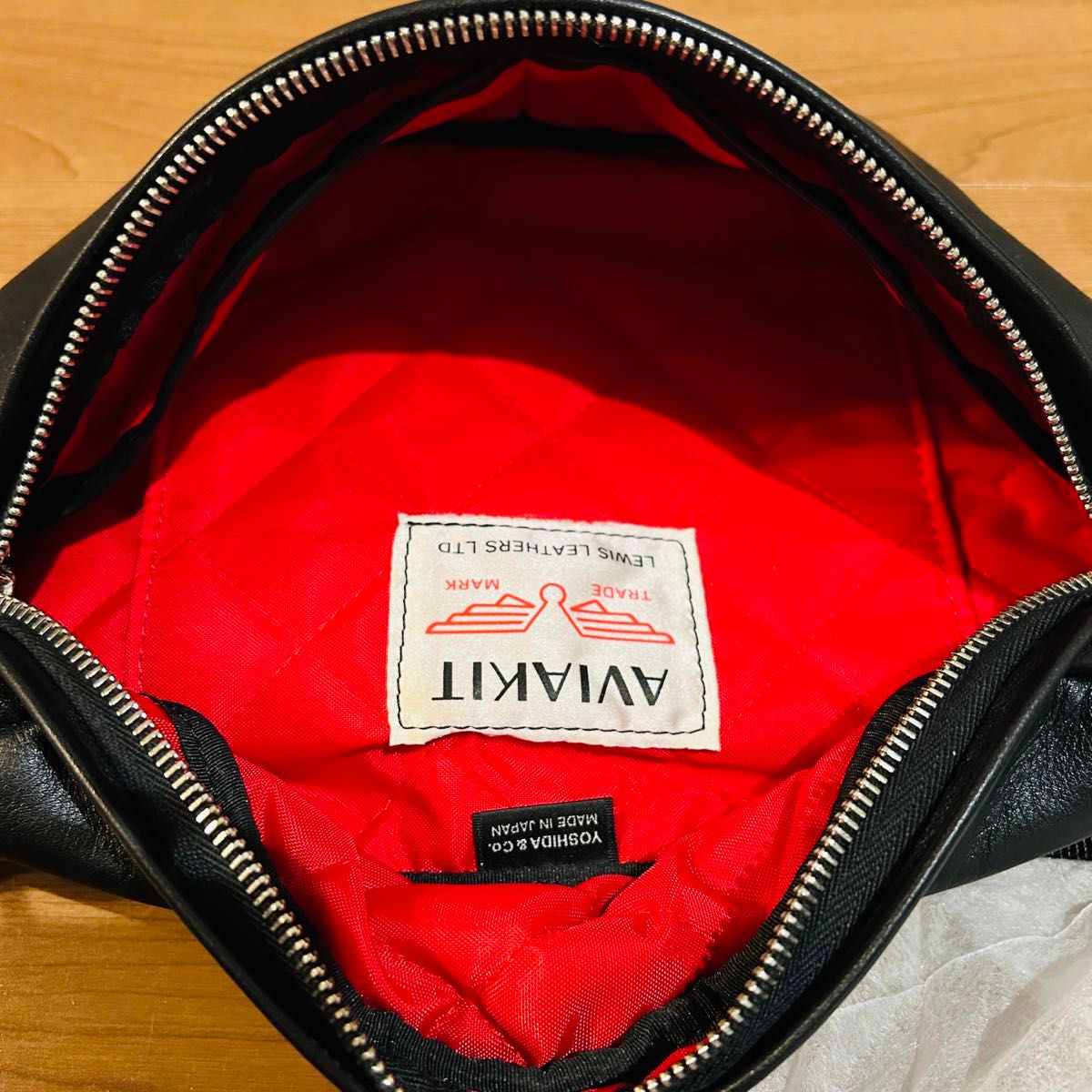 PORTER Lewis Leathers Waist Bag Black ポーター ルイス レザー PORTER Lewis Leathers Waist Bag Black ポーター ルイス レザー