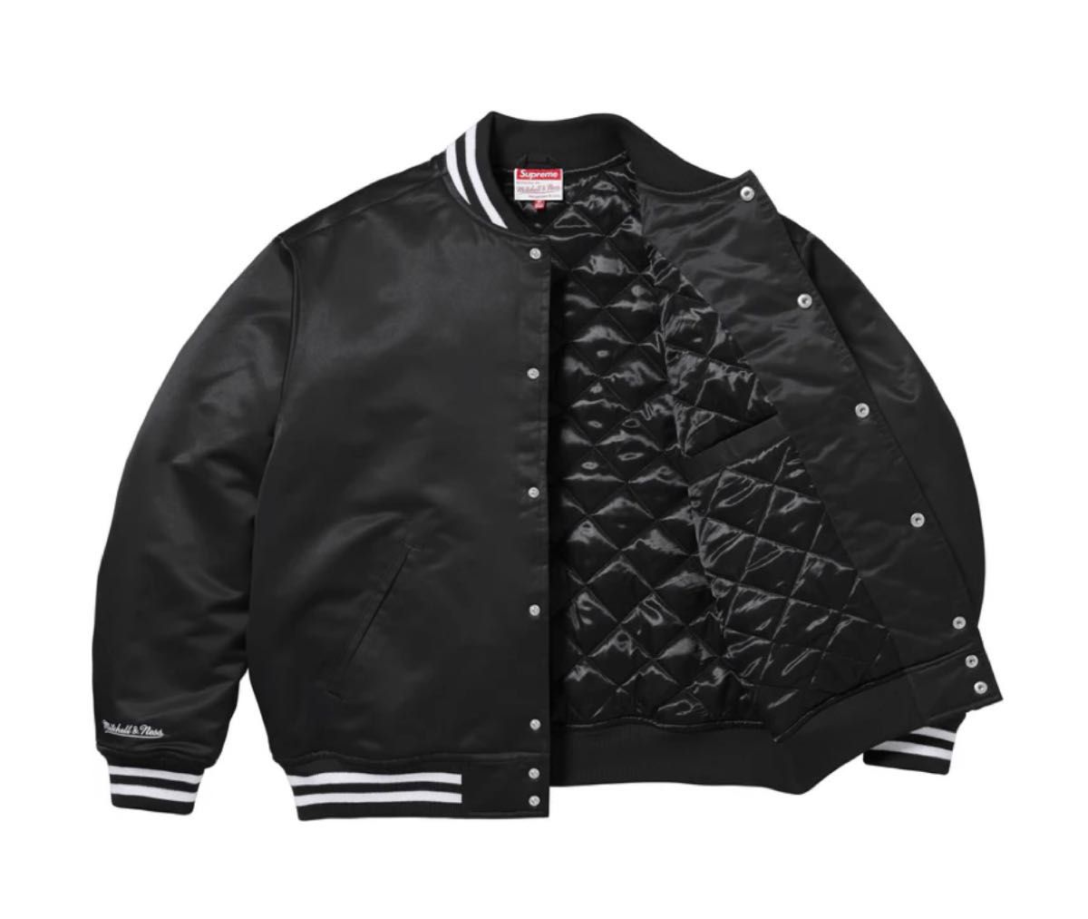 新品 未使用 supreme Mitchell & Ness Satin Varsity Jacket 新品 未使用 supreme Mitchell & Ness Satin Varsity Jacket
