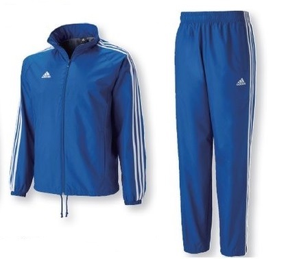 adidas ウィンドブレーカー セットアップ ブルー 上O 下L アディダス ジャケット パンツ 上下セット 3本ライン 青 白 部活 DP0428 DP0422 adidas ウィンドブレーカー セットアップ ブルー 上O 下L