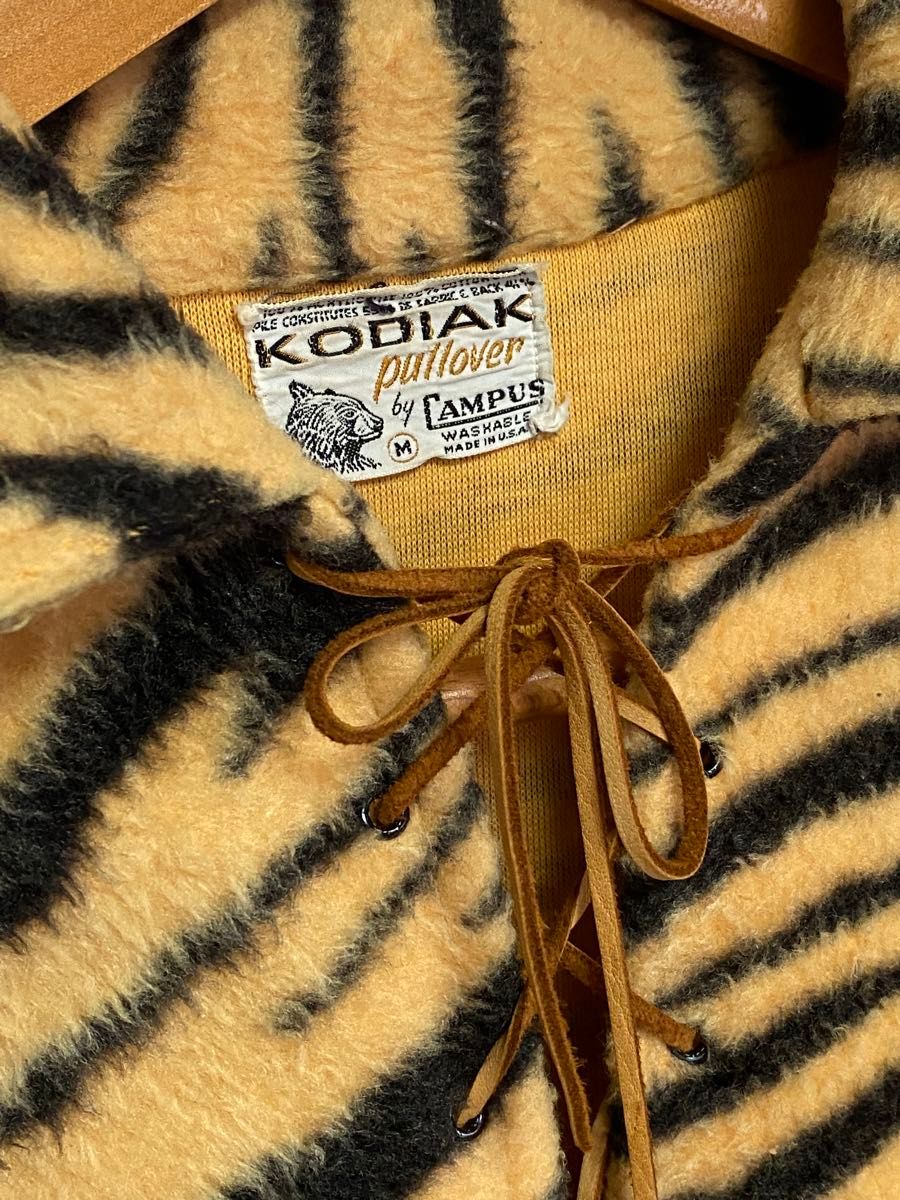 60s ビンテージ campus KODIAK コディアック フェイクファー 60s ビンテージ campus KODIAK コディアック フェイクファー