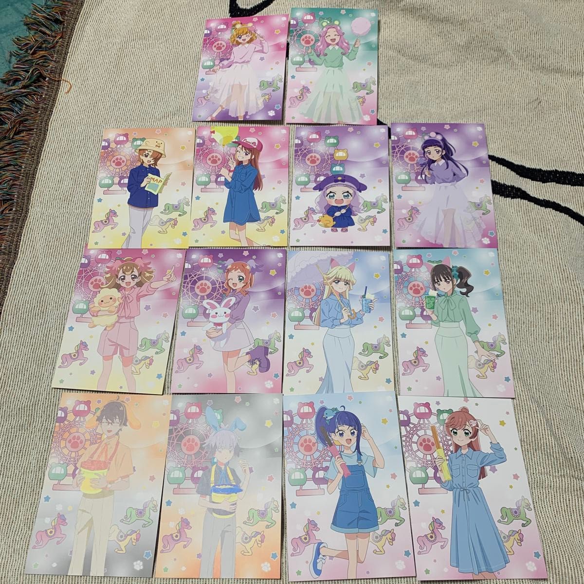 プリキュア プリティストア出張店 特典 ポストカード 14種 プリキュア プリティストア出張店 特典 ポストカード 14種