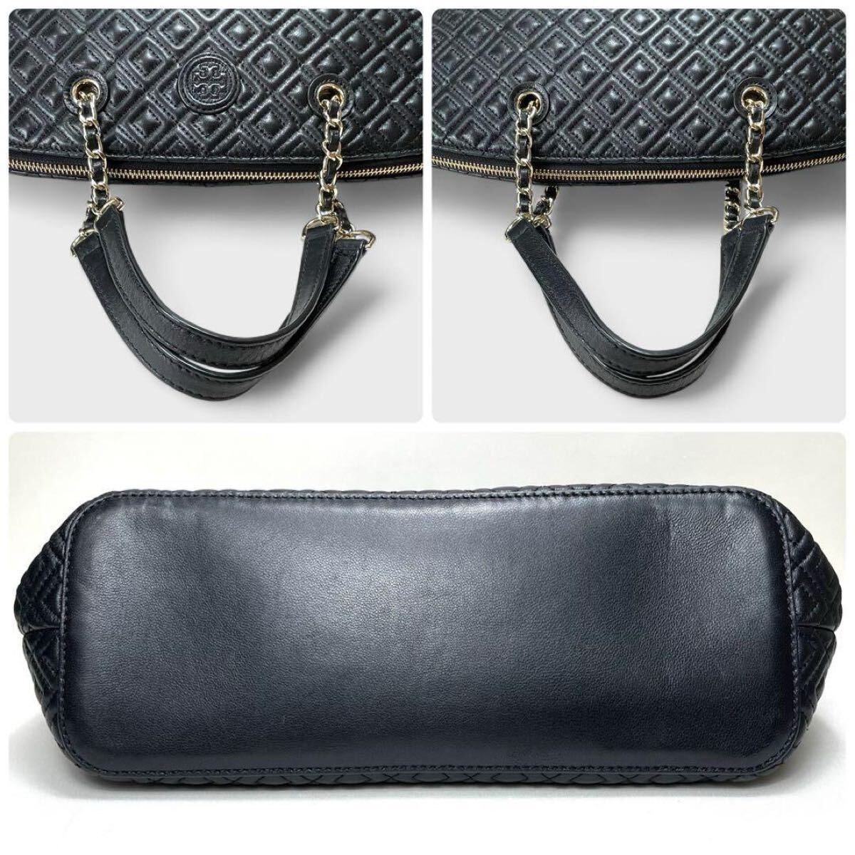 美品】TORY BURCH 2way キルティング チェーン ショルダーバッグ 美品】TORY BURCH 2way キルティング チェーン ショルダーバッグ