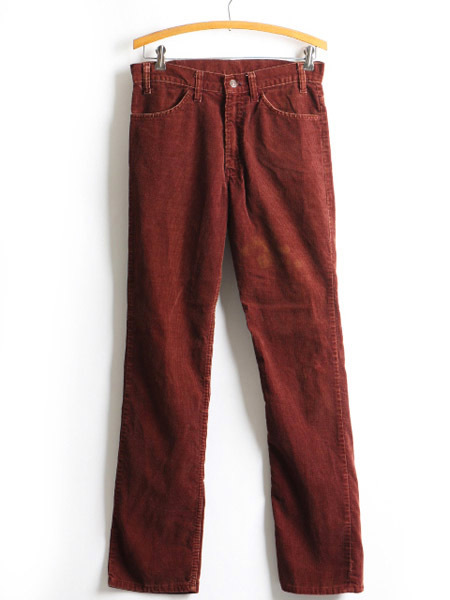 80s Levi´s vintage pants ブラック コーディロイ-