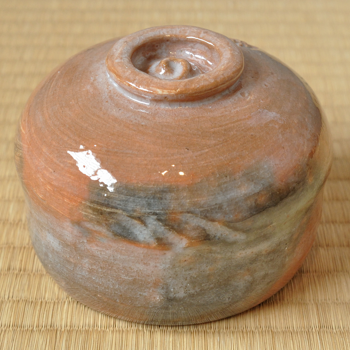 紫野焼 赤茶碗 大徳寺 管長 後藤瑞巌 書付 銘 八重垣 ( 瑞巌宗 紫野焼 赤茶碗 大徳寺 管長 後藤瑞巌 書付 銘 八重垣 ( 瑞巌宗