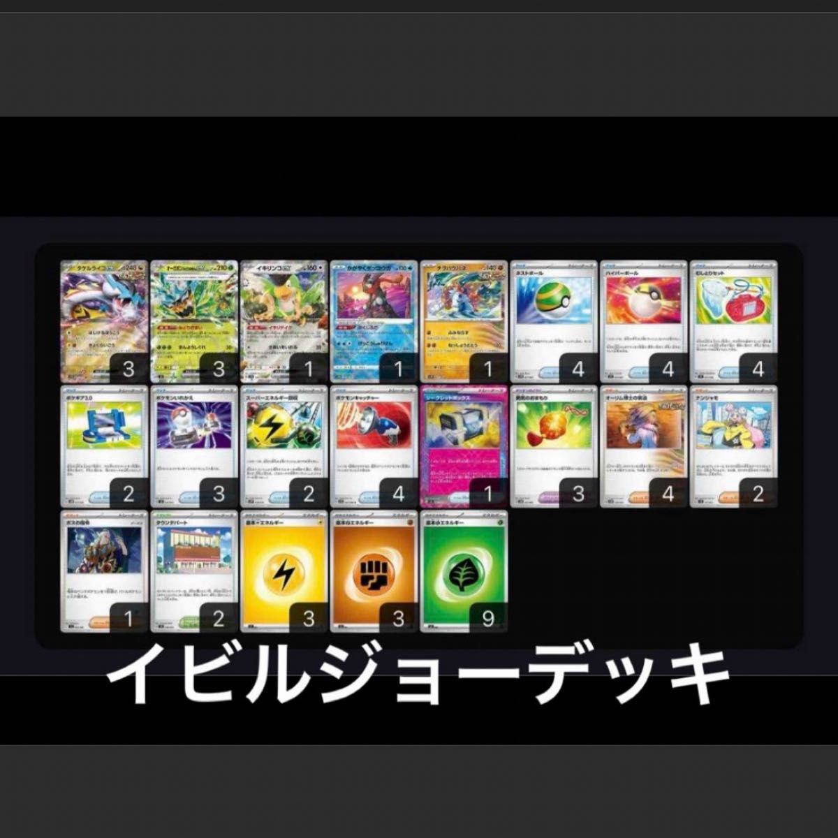 構築済みデッキ ポケモンカードゲーム タケルライコデッキ 構築済みデッキ ポケモンカードゲーム タケルライコデッキ