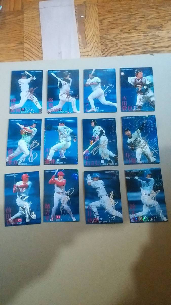 カルビープロ野球チップス2003 第2弾 スターカード シルバーサイン 全