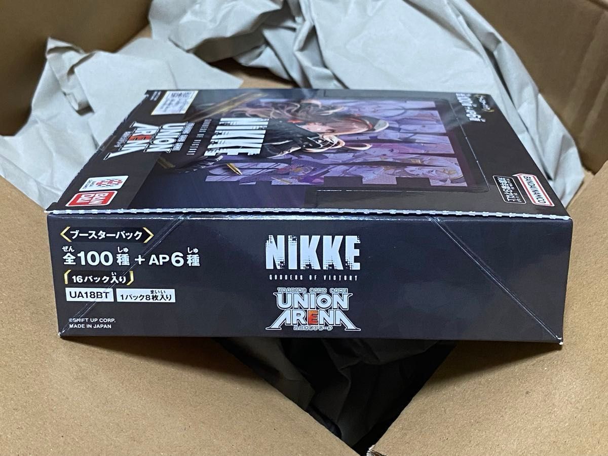 UNION ARENA 初版 勝利の女神 NIKKE 1BOX ユニオンアリーナ 新品 UNION ARENA 初版 勝利の女神 NIKKE 1BOX ユニオンアリーナ 新品