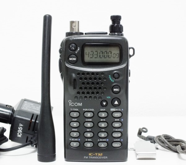 ICOM無線機IC-T32 Yahoo!オークション - ICOM IC-T32 430MHz FMハンディー