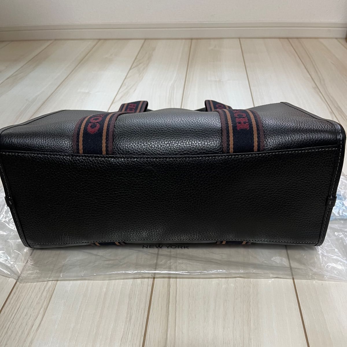COACH コーチ スミストート ブラック トートバッグ ショルダー COACH コーチ スミストート ブラック トートバッグ ショルダー