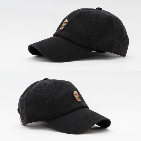 廃番 限定 ローキャップ 帽子 メンズ レディース SMALL COFFEE COTTON BASEBALL CAPS コーヒー ブラック C104-COF USAブランド