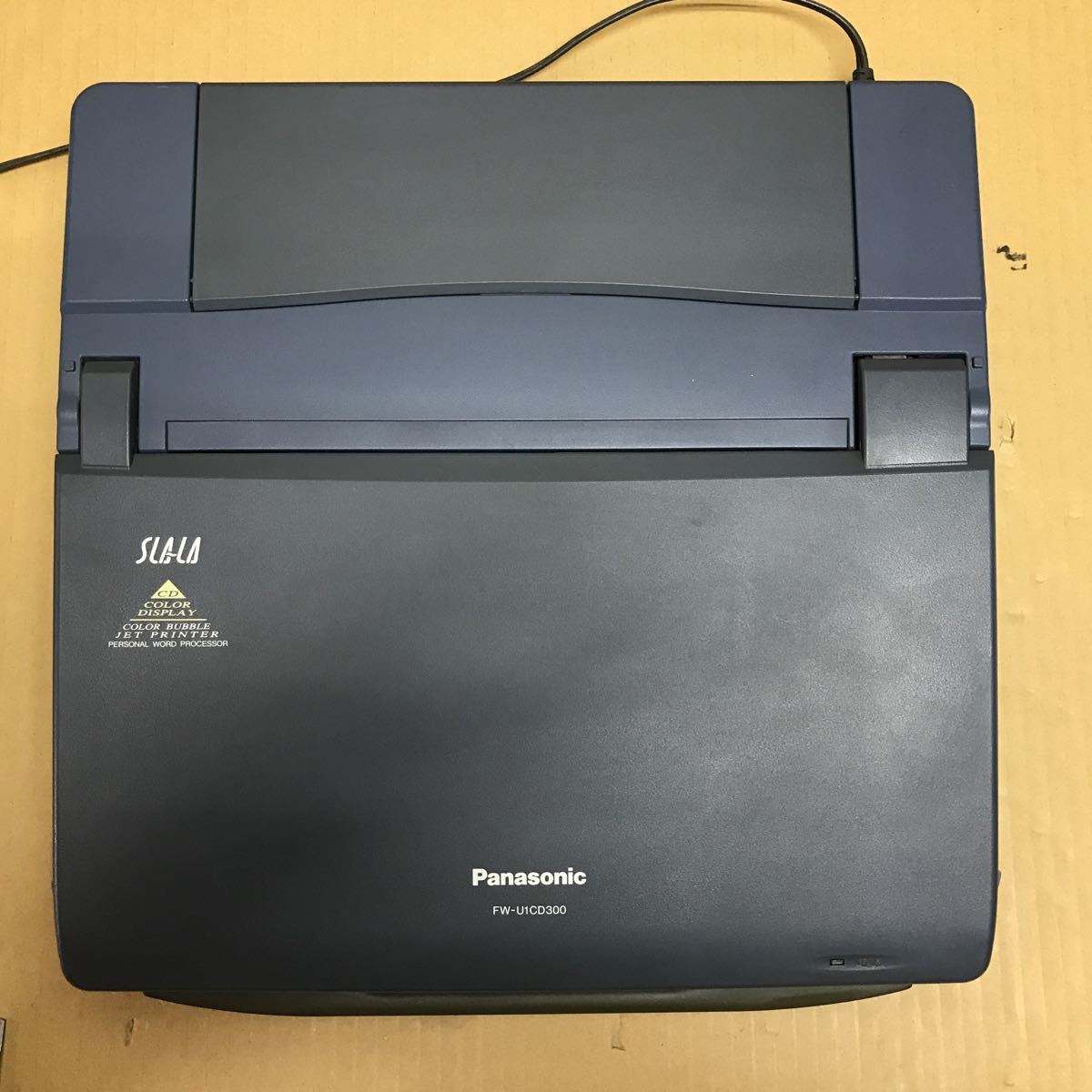 K1940 Panasonic word-processor FW-U1CD300 service being completed 3 months guarantee equipped 