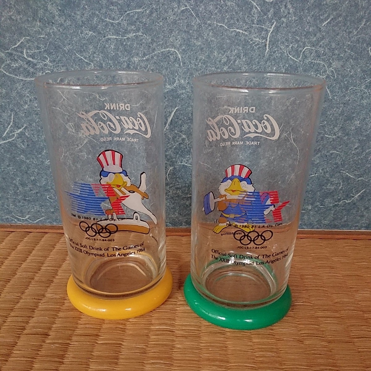 1984年 イーグルサム グラス コカコーラ オリンピック 非売品