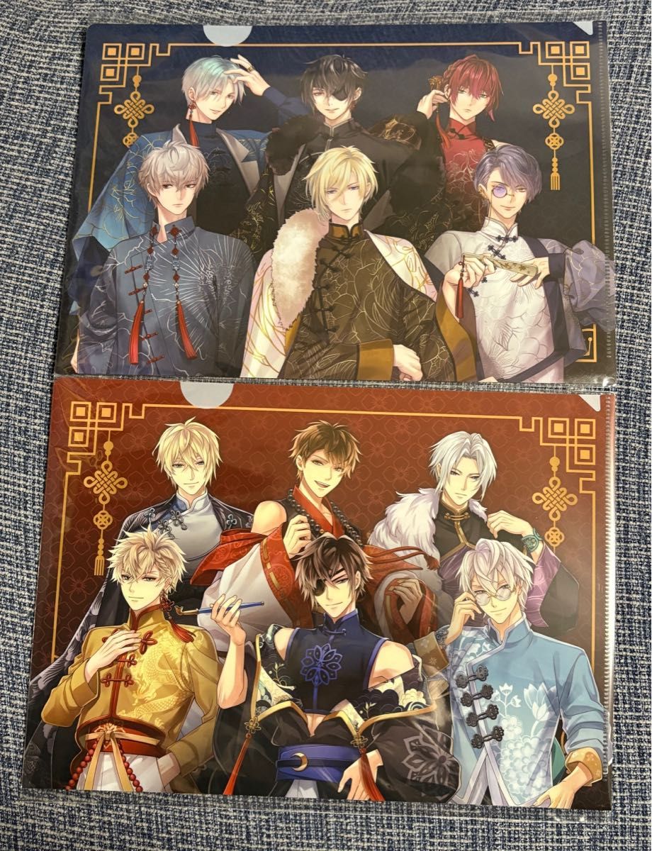 イケメンシリーズ AGF2016 当選品 イラスト入り額縁 クリアファイル AGF イケメン戦国 イケメン王子 イケ戦 イケプリ クリアファイル