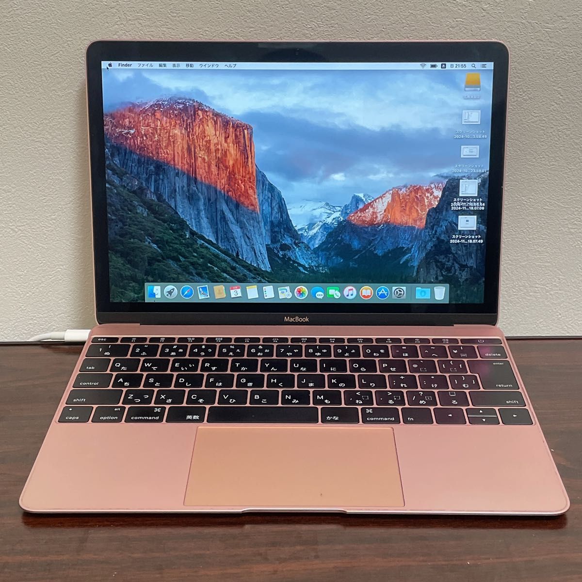 ジャンク MacBook early 2016 ローズゴールド 分厚 ジャンク MacBook early 2016 ローズゴールド 分厚