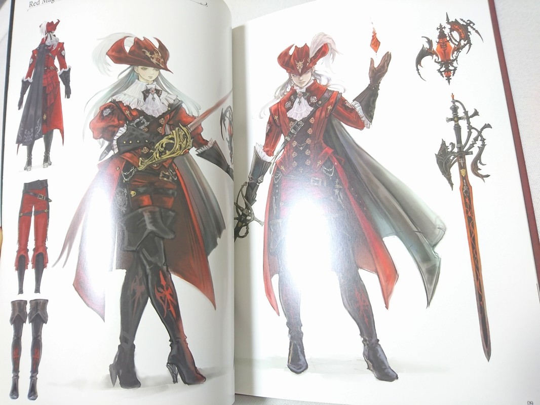 新品未開封 FF14 紅蓮のリベレーターアートブック 設定資料集 新品未開封 FF14 紅蓮のリベレーターアートブック 設定資料集