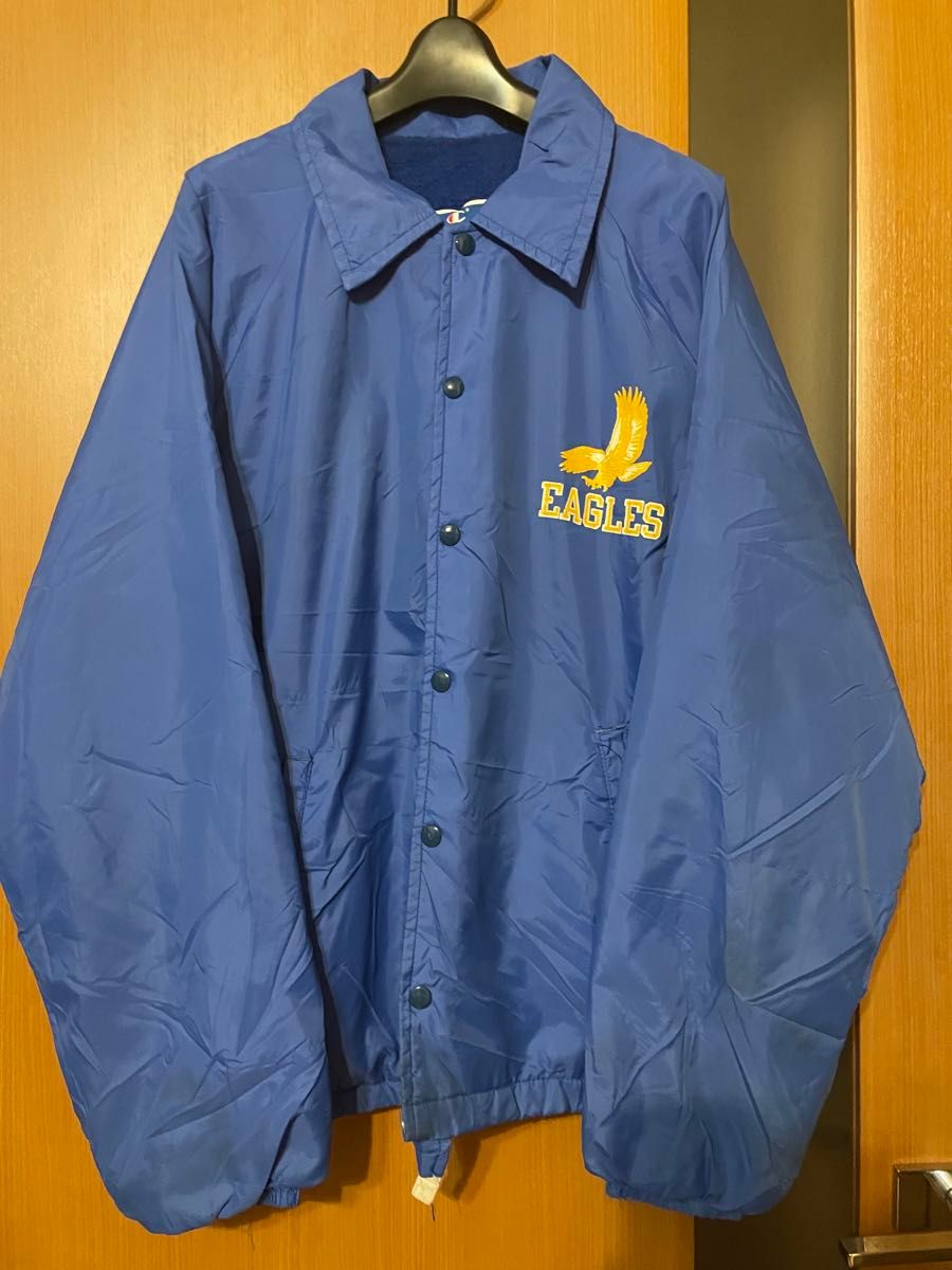 希少 90s『Champion』USA製 青タグコーチジャケット 希少 90s『Champion』USA製 青タグコーチジャケット
