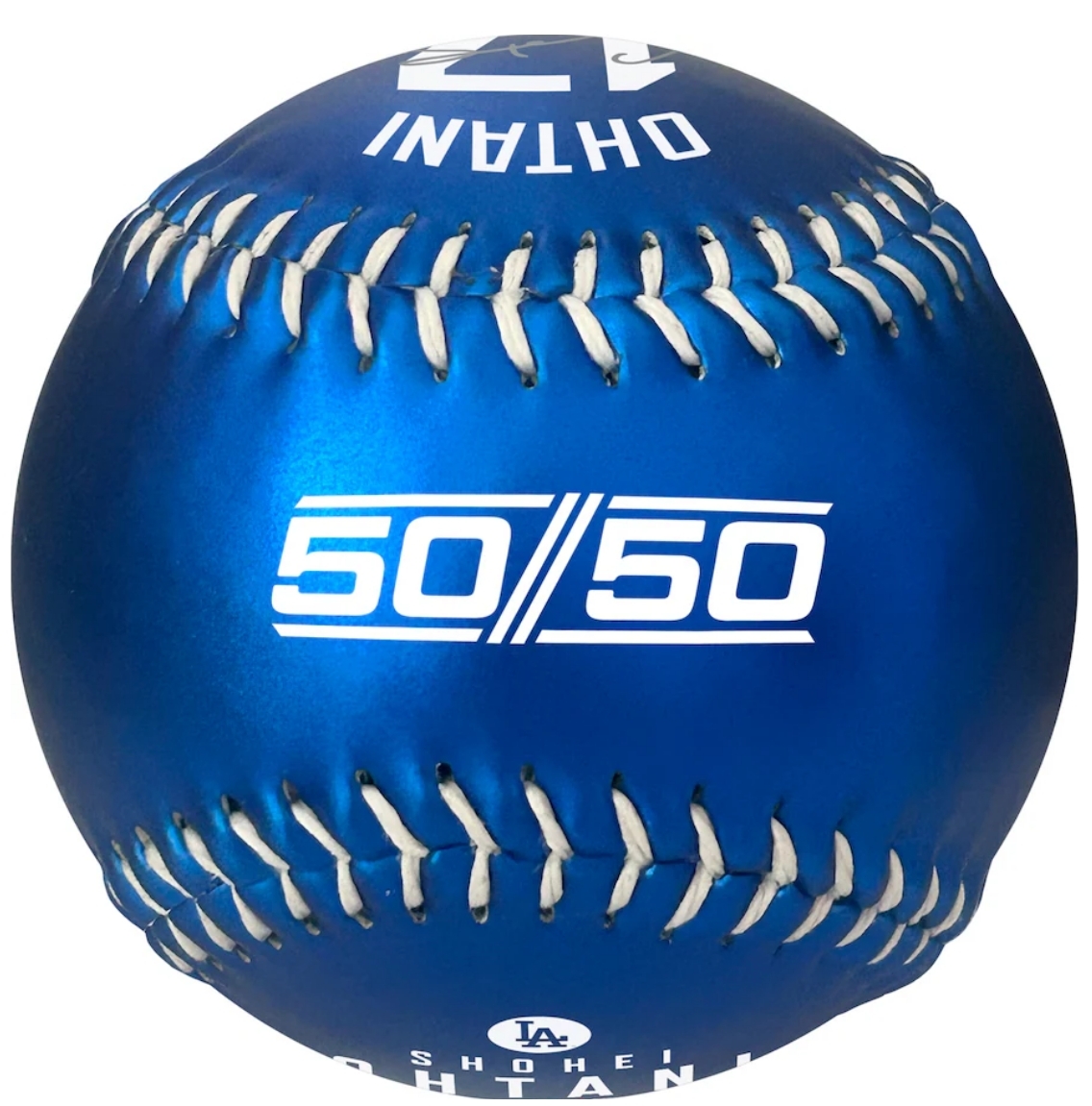 Yahoo!オークション - 大谷翔平 50/50 青色 限定記念ボール Yahoo!オークション - 大谷翔平 50/50 青色 限定記念ボール