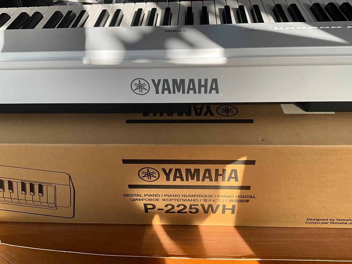 YAMAHA ヤマハ 電子ピアノ 白 P-225 88鍵盤|Yahoo!フリマ(旧 YAMAHA ヤマハ 電子ピアノ 白 P-225 88鍵盤|Yahoo!フリマ(旧