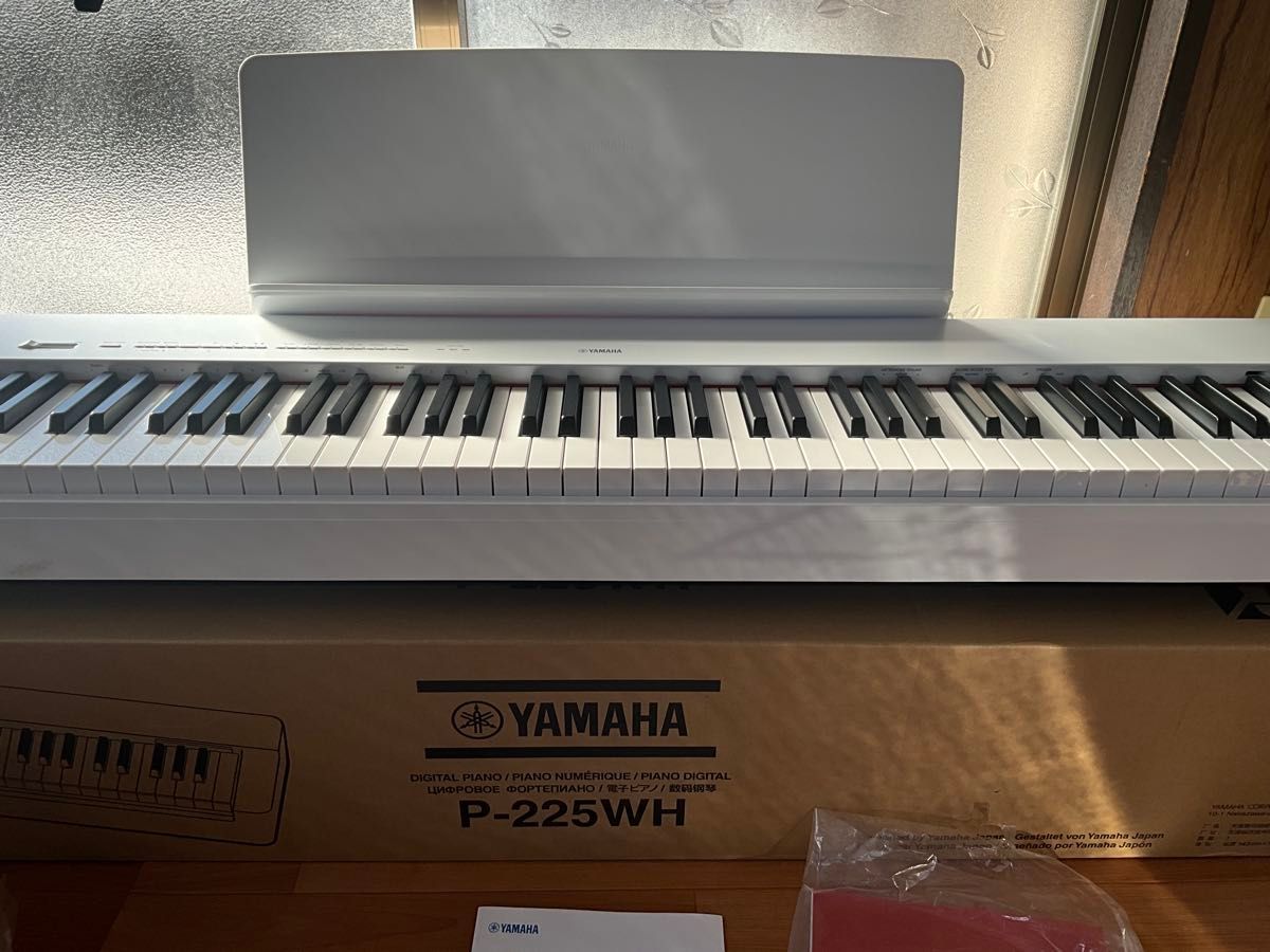 YAMAHA ヤマハ 電子ピアノ 白 P-225 88鍵盤|Yahoo!フリマ(旧 YAMAHA ヤマハ 電子ピアノ 白 P-225 88鍵盤|Yahoo!フリマ(旧