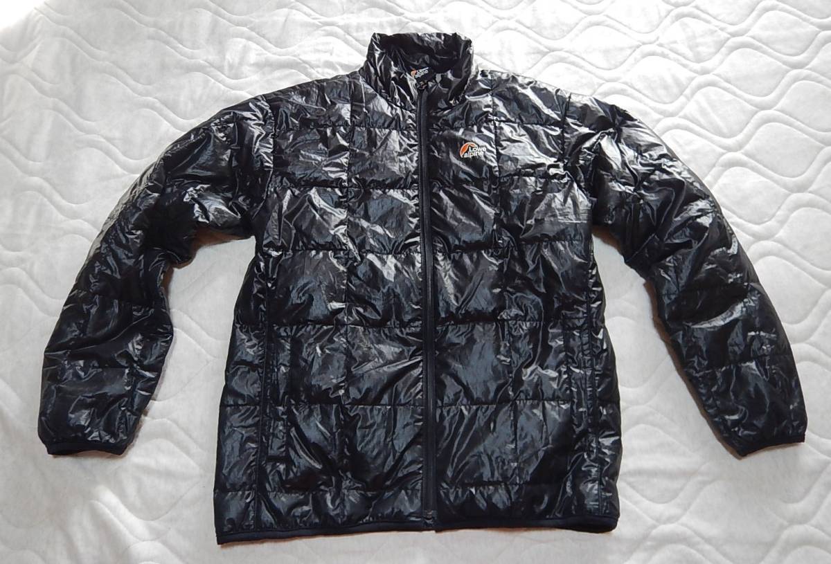  prompt decision low Alpine (Lowealpine) SQUARE FIT down jacket LFW09082 black lady's L size black postage 520 jpy 