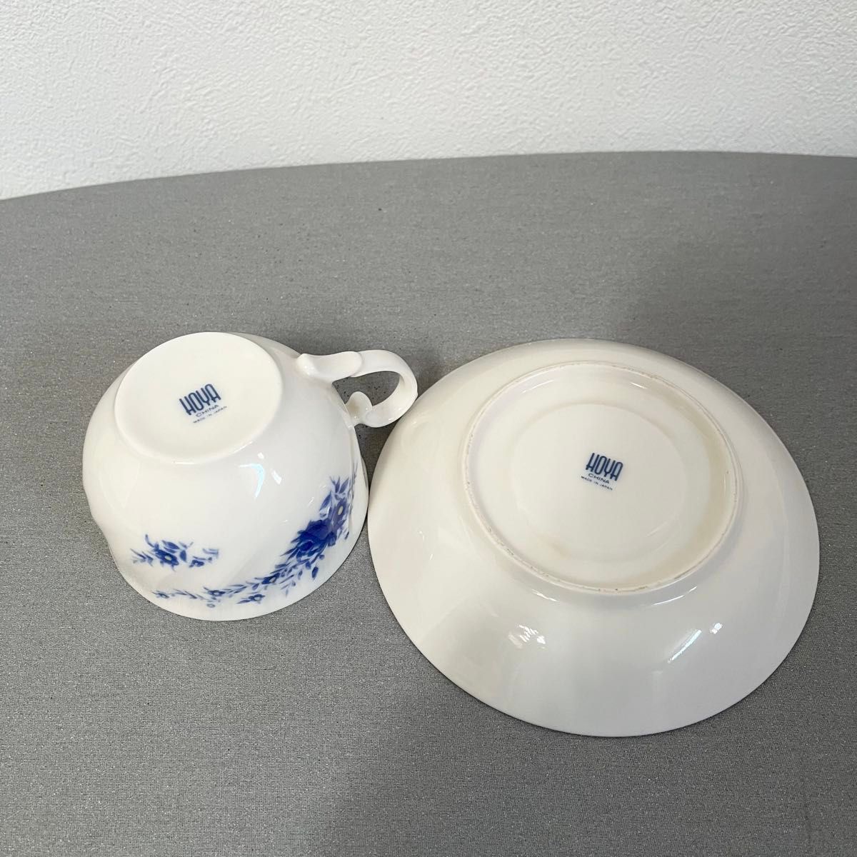 HOYA CHINA ホーヤ カップ&ソーサー 4客セット 昭和レトロ 日本 HOYA CHINA ホーヤ カップ&ソーサー 4客セット 昭和レトロ 日本