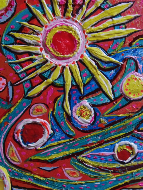 ≪国美協≫TOMOYUKI・友之、『花の世界』、油彩画、F10号:53,0cm×45