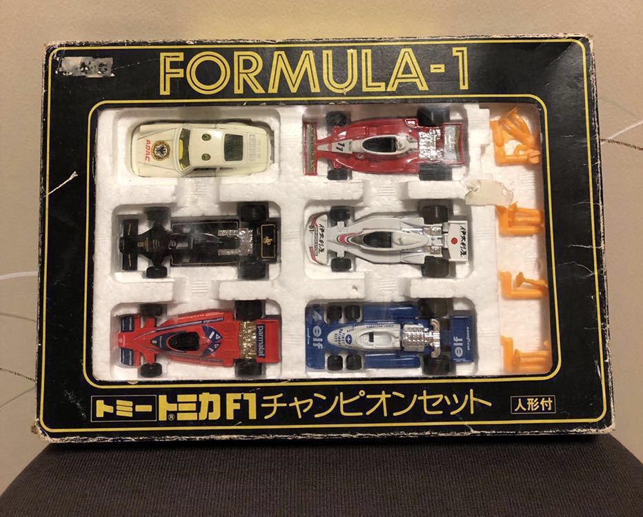 トミカ FORMULAー1 F1チャンピオンセット 人形付 貴重品 トミー 保管品 6台セット - 0