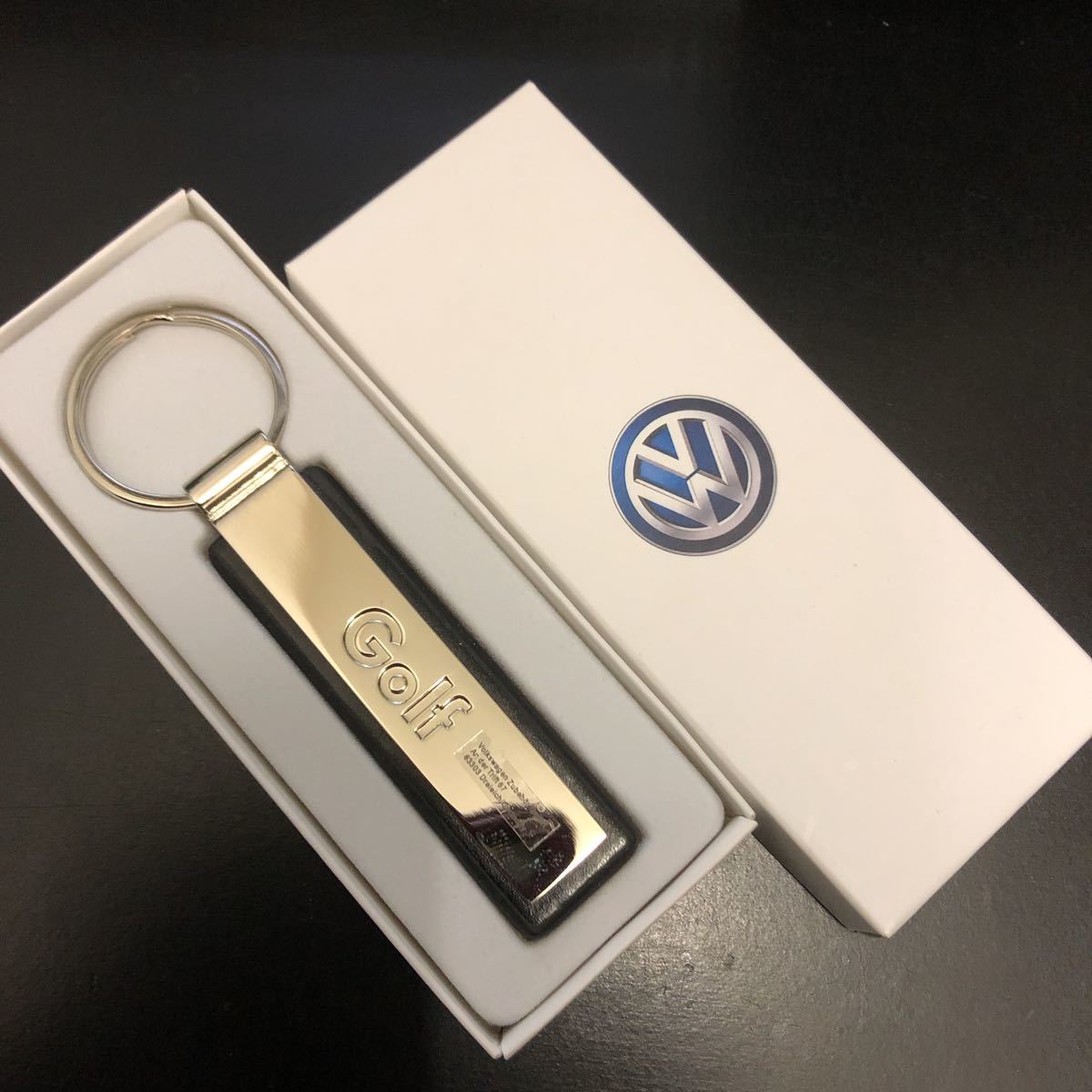  box attaching unused *Volkswagen Golf original key ring key holder * not for sale Volkswagen Golf * original Novelty -*