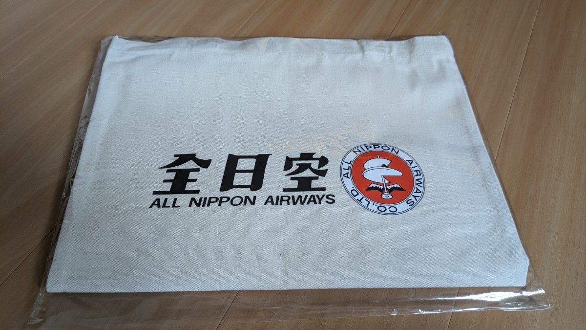 ANAオリジナル レトロモチーフ 縦型トートバッグ（全日空） 新品