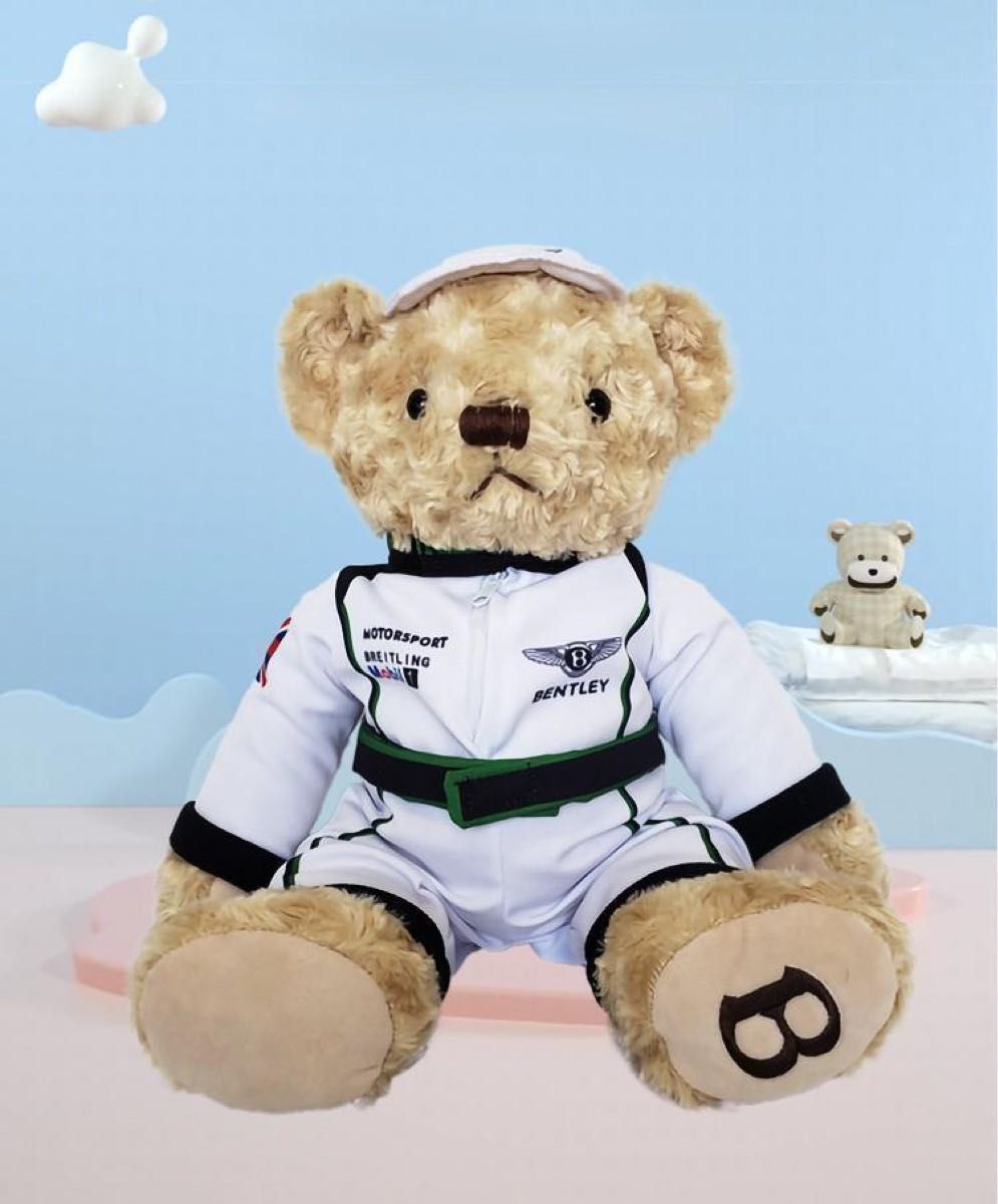 BENTLEY】 ベントレー テディベア ぬいぐるみ レーシングスーツ BENTLEY】 ベントレー テディベア ぬいぐるみ レーシングスーツ