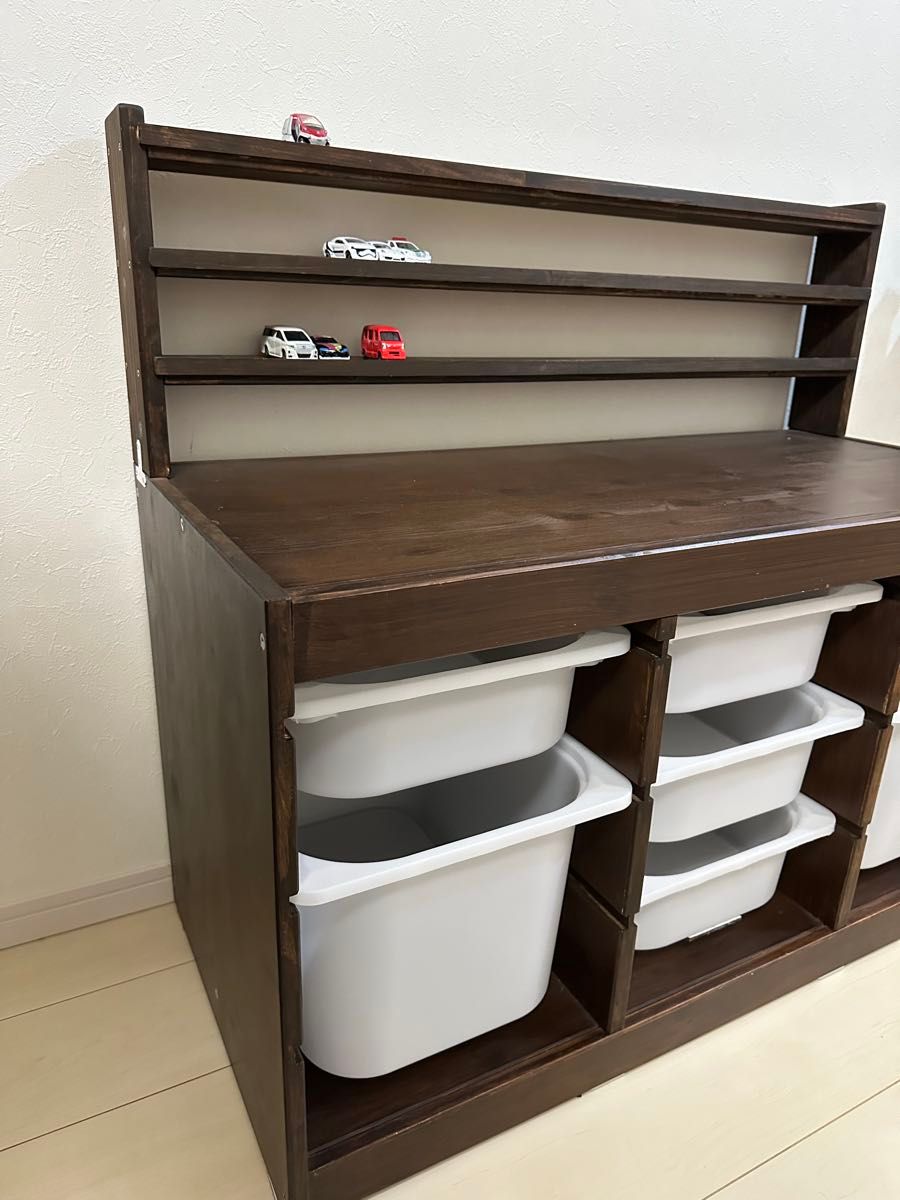 IKEA イケア FROFAST トロファスト カスタム品 ダークブラウン IKEA イケア FROFAST トロファスト カスタム品 ダークブラウン
