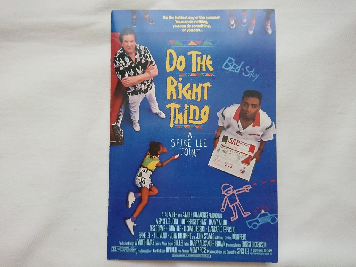  spike Lee Spike Lee autographed Do the right thing card 