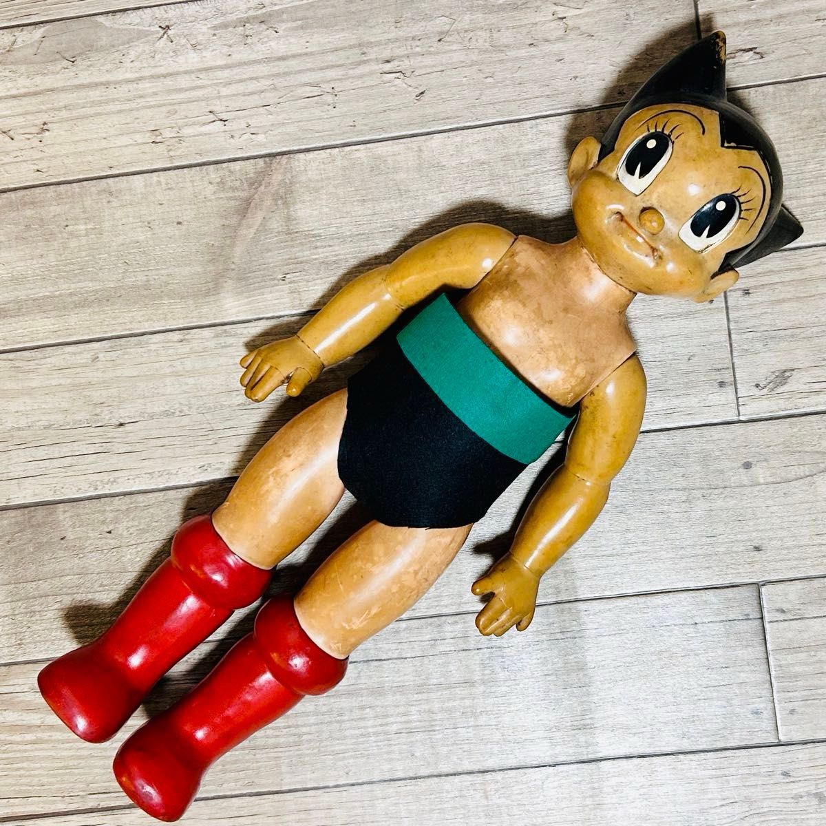 当時物】鉄腕アトム ソフビ フィギュア 約55cm 昭和レトロ 人形 当時物】鉄腕アトム ソフビ フィギュア 約55cm 昭和レトロ 人形