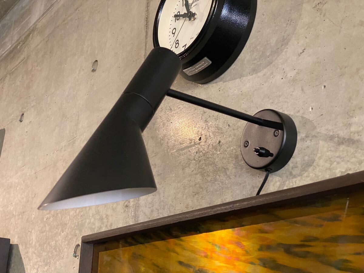 AJ Wall Lamp/AJウォールランプ-BK (検,midcentury,ミッド AJ Wall Lamp/AJウォールランプ-BK (検,midcentury,ミッド
