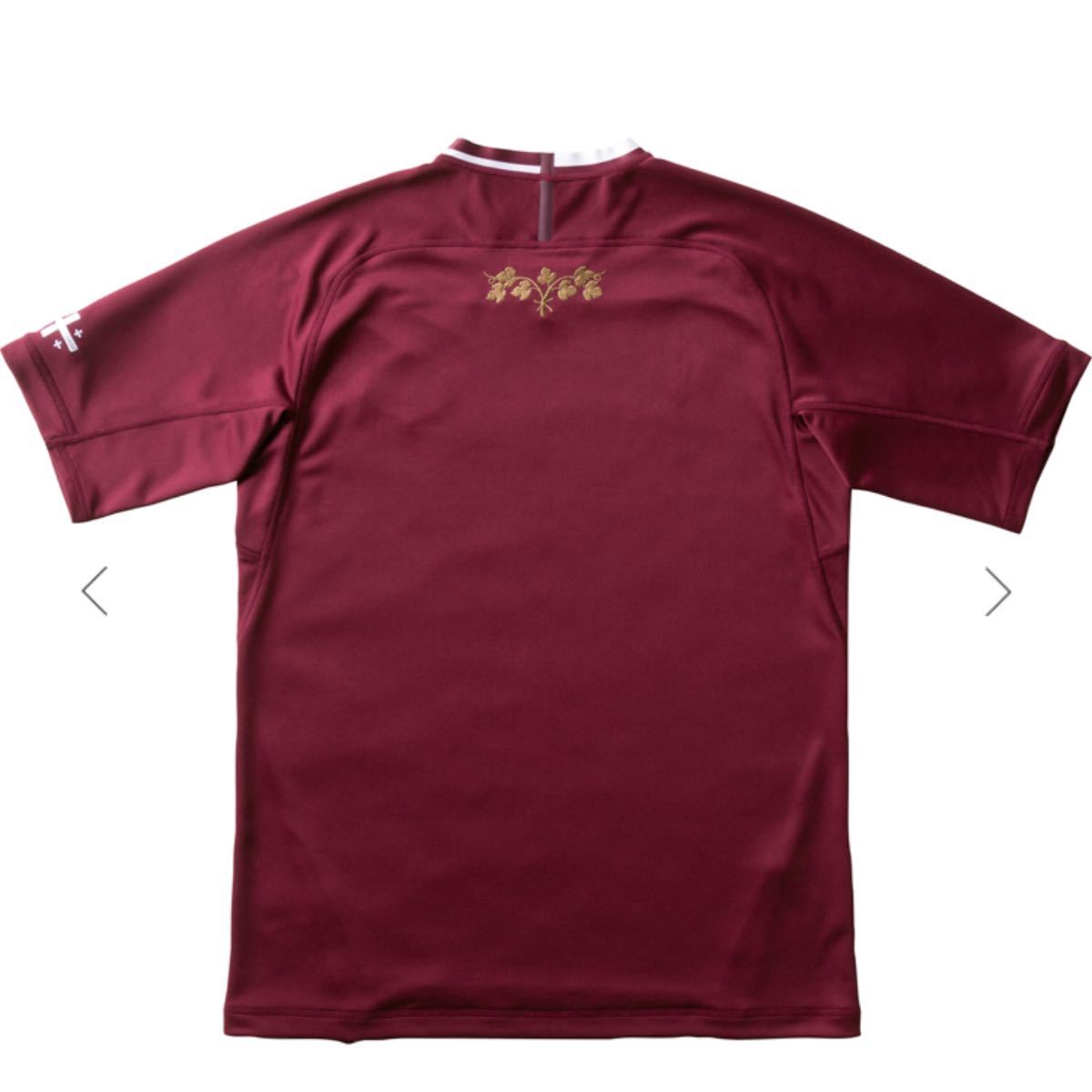【カンタベリー】RWC20ジョージア代表オフィシャルホームレプリカジャージ XL