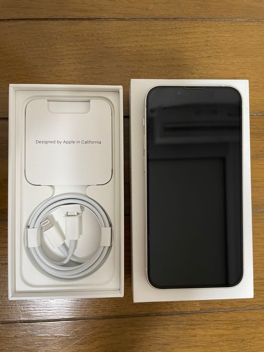 Apple iPhone 13 mini スターライト SIMフリー 128gb 美品 Apple iPhone 13 mini スターライト SIMフリー 128gb 美品