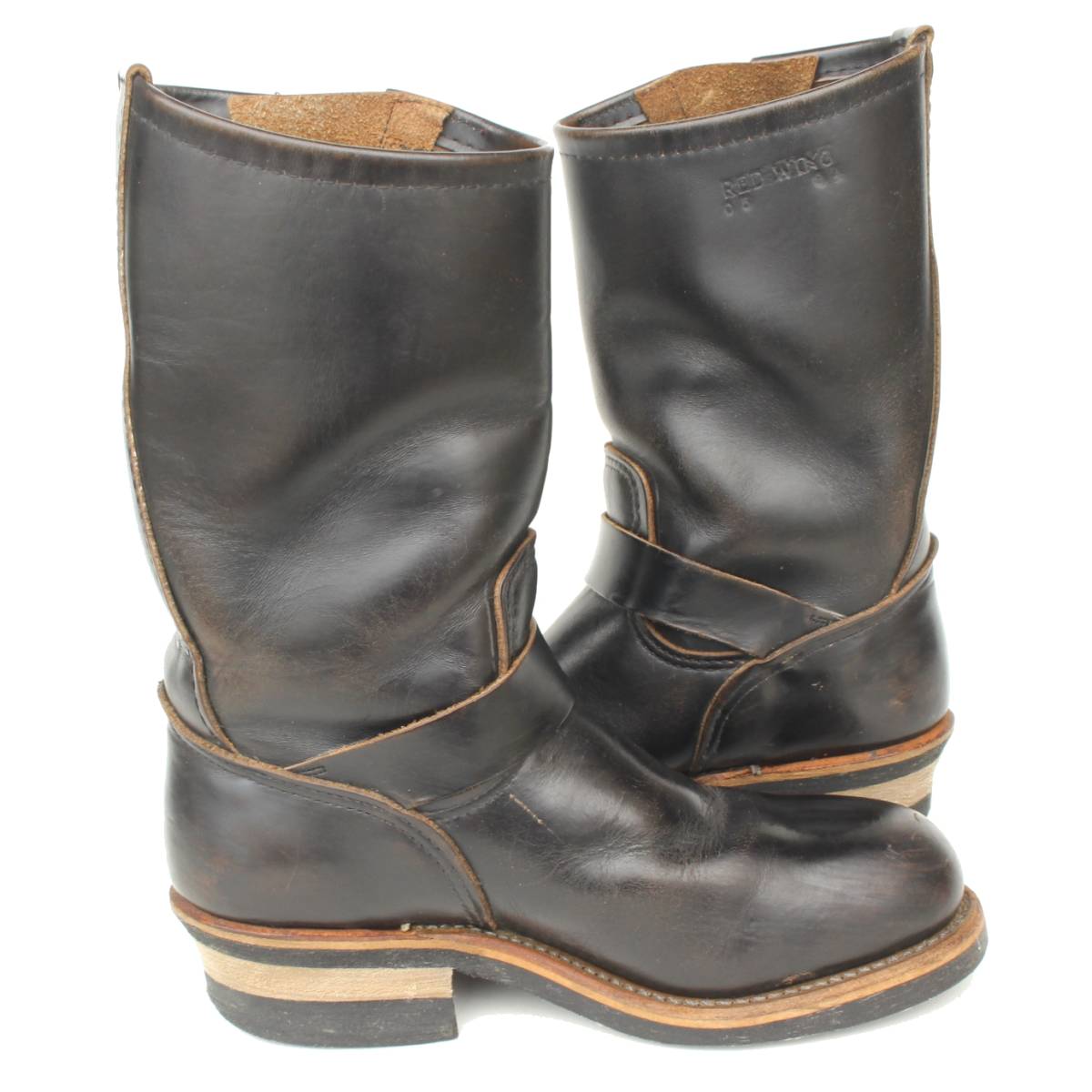 99015)極上茶芯5インチREDWING2268レッドウィング5D 23cm(希少な最小