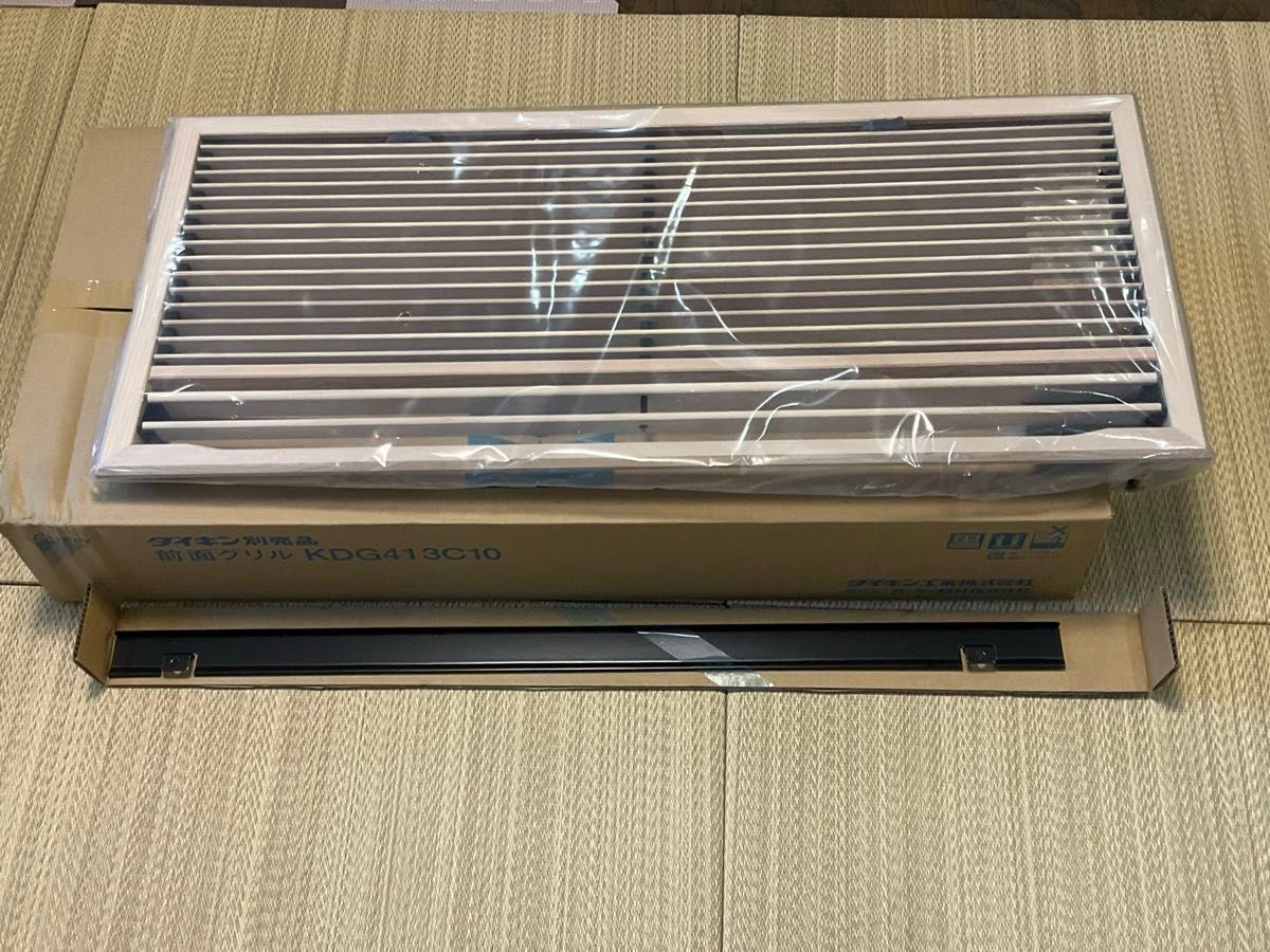 ダイキンエアコン 壁埋込型 前面グリル 和風グリル(白木 ダイキンエアコン 壁埋込型 前面グリル 和風グリル(白木