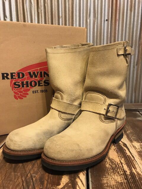 高級素材使用ブランド I099 メンズブーツ REDWING 8268 ENGINEER BOOTS