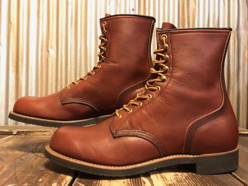 I100 メンズブーツ REDWING 957 レッドウイング RUGGED WORK 8inch