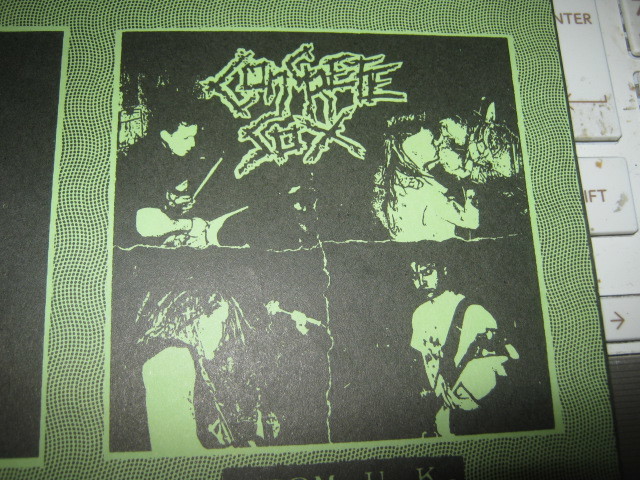 MCR COMPANY PRESENT 「NIGHTMARE/CONCRETE SOX」SPLIT EP チラシ ナイトメア コンクリートソックス_画像3