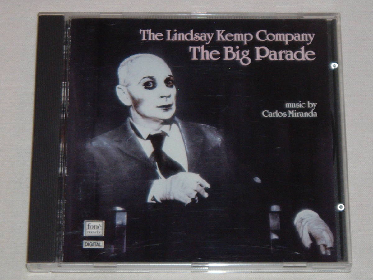 THE LINDSAY KEMP COMPANY-THE BIG PARADE/CARLOS MIRANDA/CD SOUNDTRACK カルロス・ミランダ リンゼイ・ケンプ舞台演劇 ビッグ・パレード_画像1