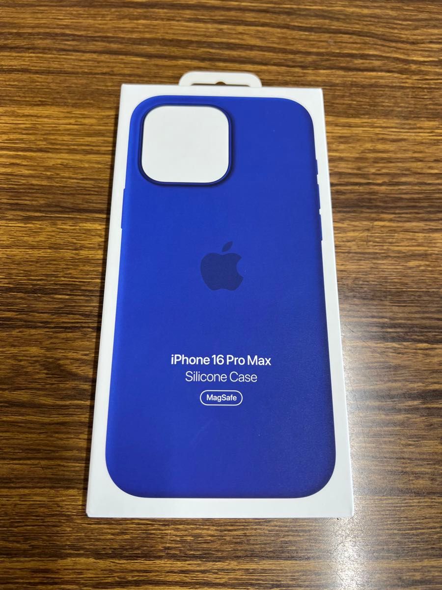 Apple純正 iPhone 16 Pro Max シリコンケース ウルトラマリン Apple純正 iPhone 16 Pro Max シリコンケース ウルトラマリン